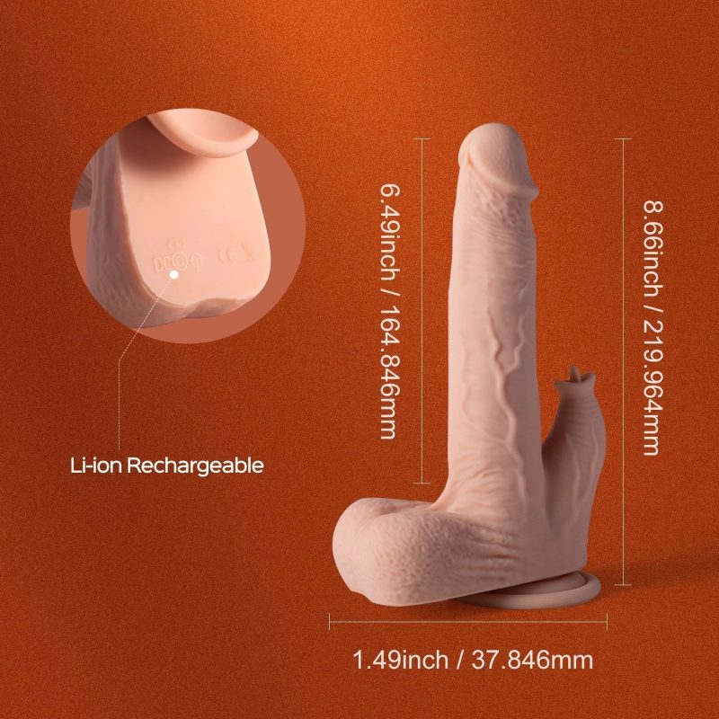 colter app controlled realistic thrusting dildo vibrating licker 8 5 inch honey play box official 7 7c50541f 6179 4b58 9e84 461e1ee51af1