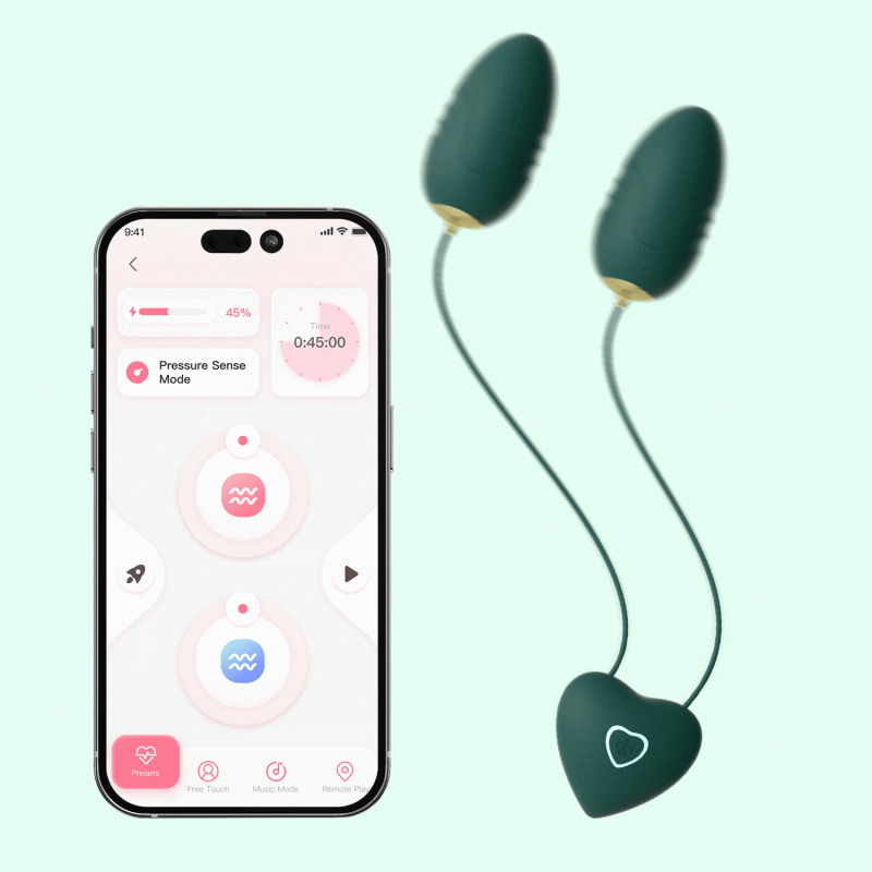 cupid app controlled vibrating nipple clamps and dual egg vibrators honey play box official 8