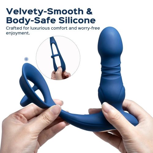 cyrus app controlled thrusting prostate massager with cock ring honey play box official 4