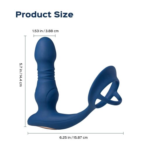 cyrus app controlled thrusting prostate massager with cock ring honey play box official 7