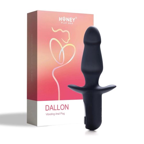 dallon vibrating anal plug butt plug vibrator honey play box official 6