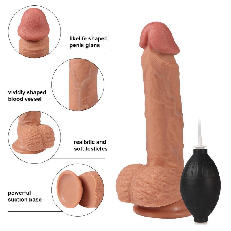 deal squirting realistic suction cup dildo 6 inch honey play box official 3