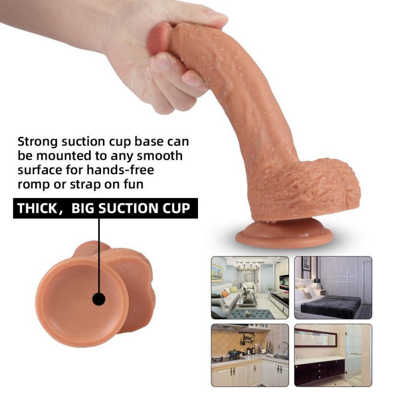 deal squirting realistic suction cup dildo 6 inch honey play box official 4