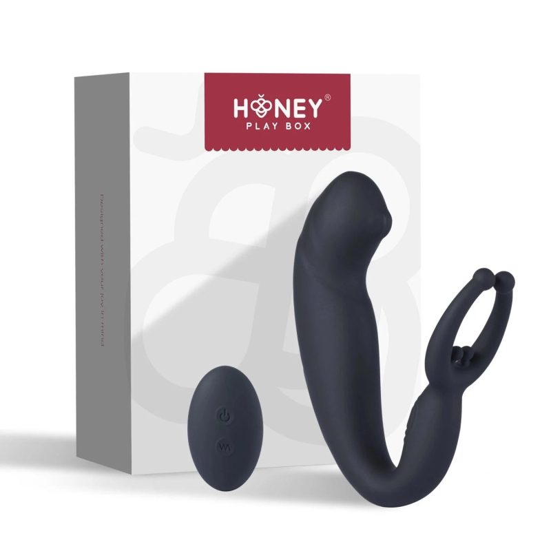 demon anal vibrator and vibrating cock ring honey play box official 6