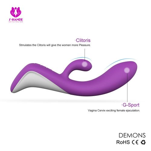 demons curved silicone g spot vibrator honey play box official 5