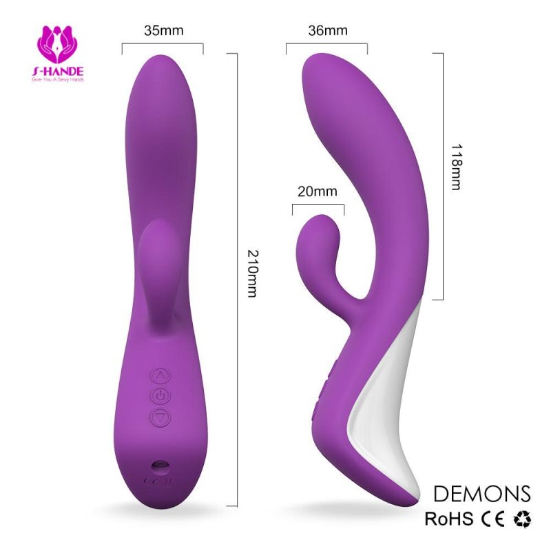 demons curved silicone g spot vibrator honey play box official 6