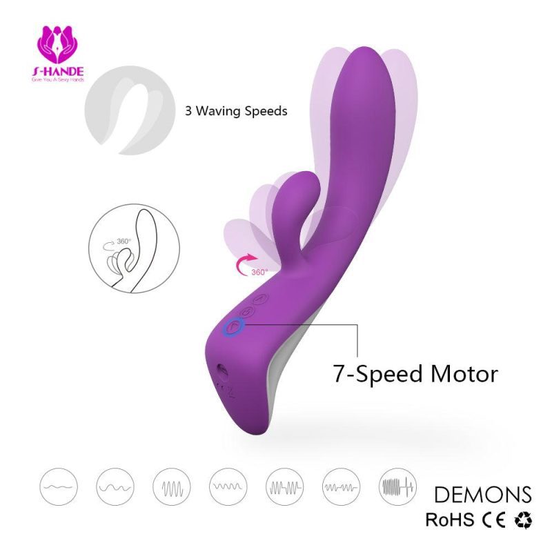 demons curved silicone g spot vibrator honey play box official 8