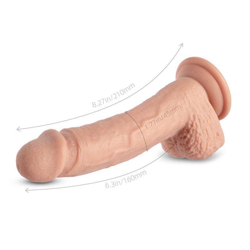 dene realistic silicone suction cup real sexual dildo best sex 6 5 inch honey play box official 2