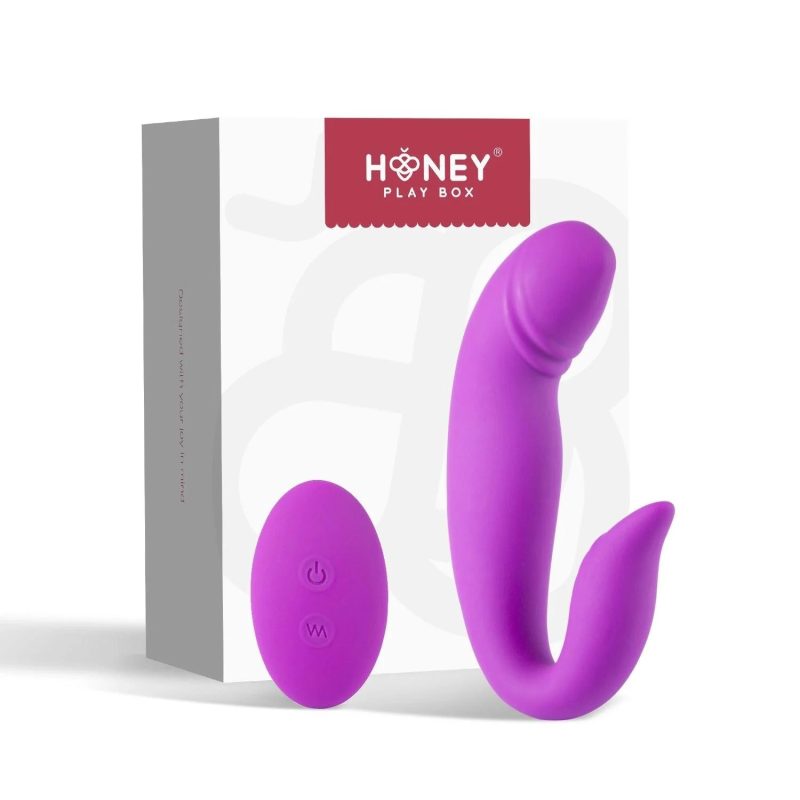 dolphin rolling g spot vibrator and clit stimulator honey play box official 6