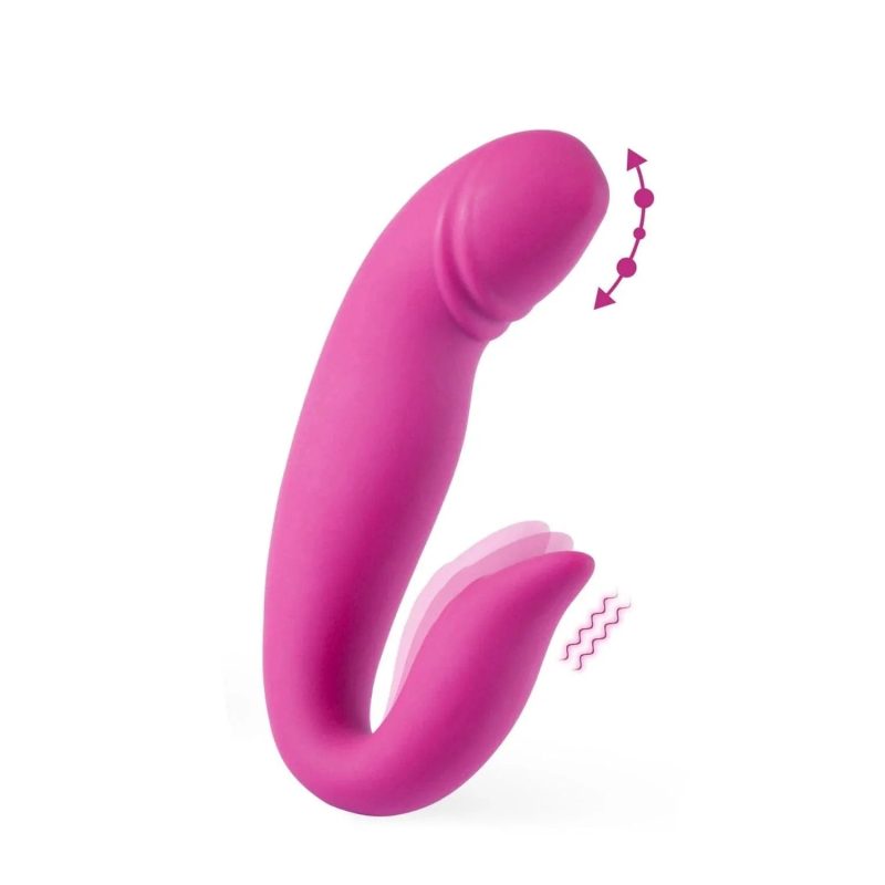 dolphin rolling g spot vibrator and clit stimulator honey play box official 7