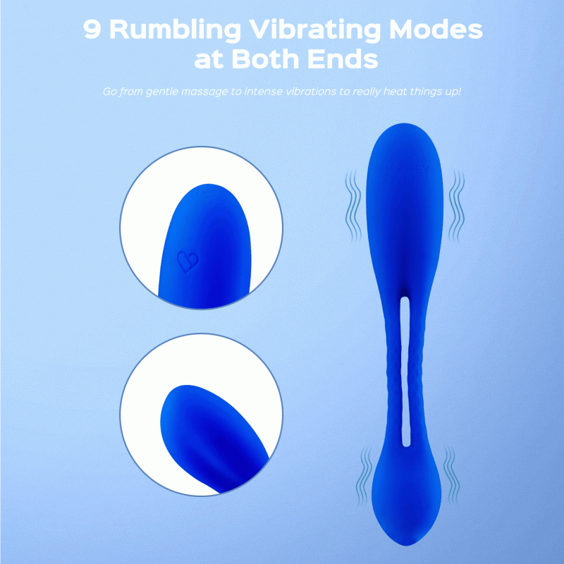 flexy bendable dual ended couples vibrator honey play box official 3