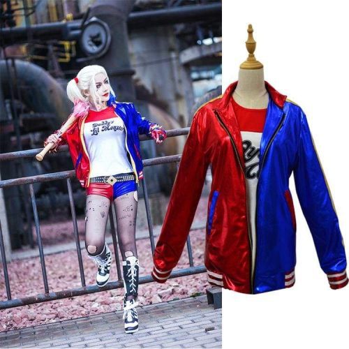 harley quinn suicide squad cosplay full set accessories with baseball bat costume halloween sexy clothing for woman best love sex doll 734