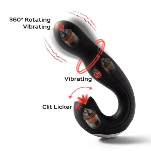 joi pro remote control rotating head g spot vibrator and clit licker honey play box official 2