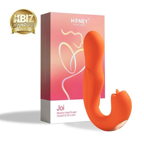 joi rotating head g spot vibrator and clit licker honey play box official 6