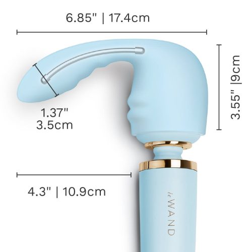 le wand flexi original silicone attachment size