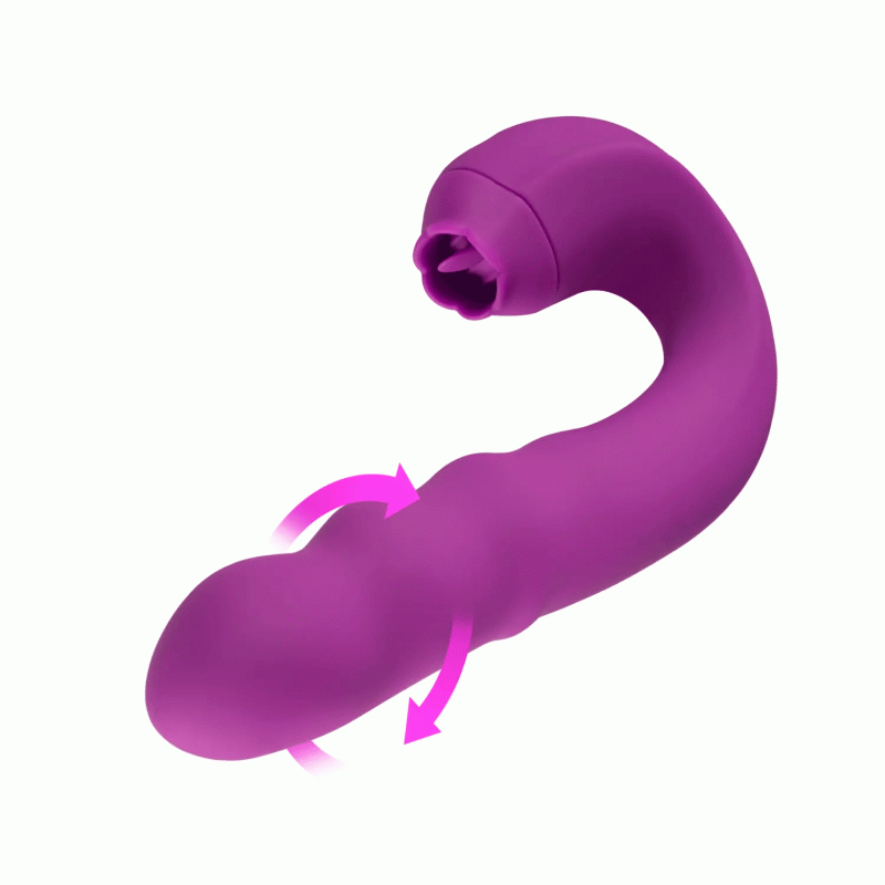 lilian g spot vibrator with rotating head and tongue vibrator honey play box official 2