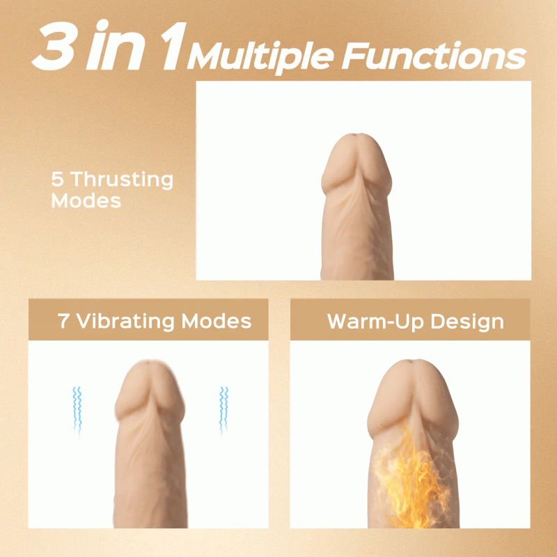 luis app controlled 8 5 inch realistic thrusting dildo vibrator honey play box official 3