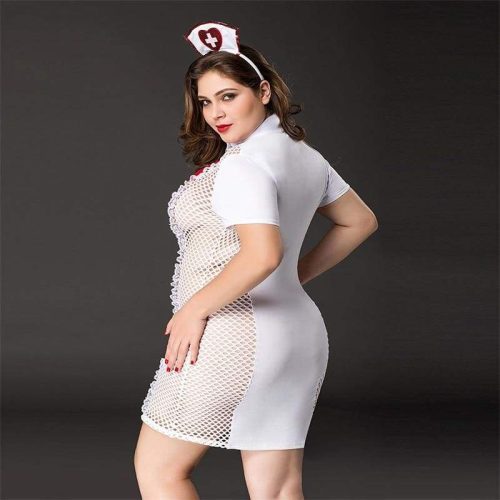 nurse plus size sexy lingerie set erotic costume for woman clothing best love sex doll 432