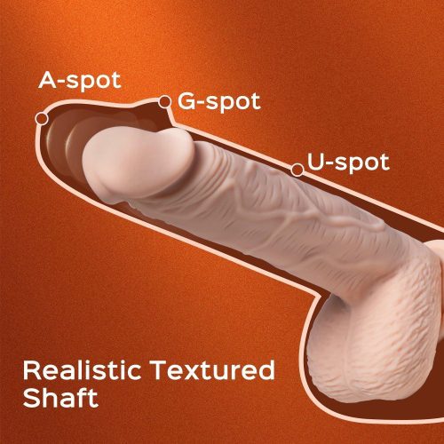 paxton app controlled 8 5 inch realistic vibrating penetrator suction cup dildo honey play box official 4