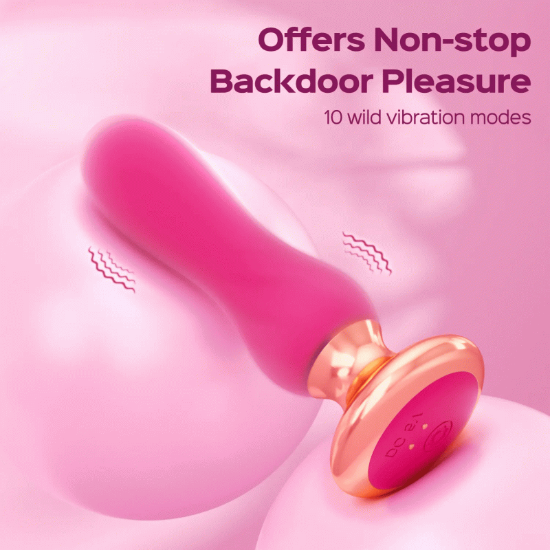 pink holic curved remote vibrating anal plug honey play box official 2