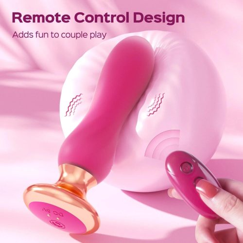 pink holic curved remote vibrating anal plug honey play box official 3