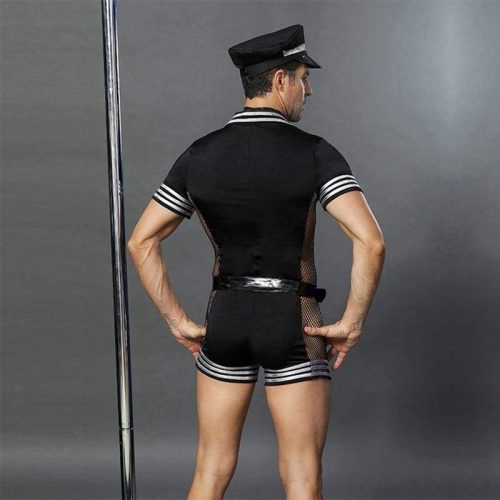 policeman sexy underwear set erotic costume for man halloween clothing best love sex doll 824