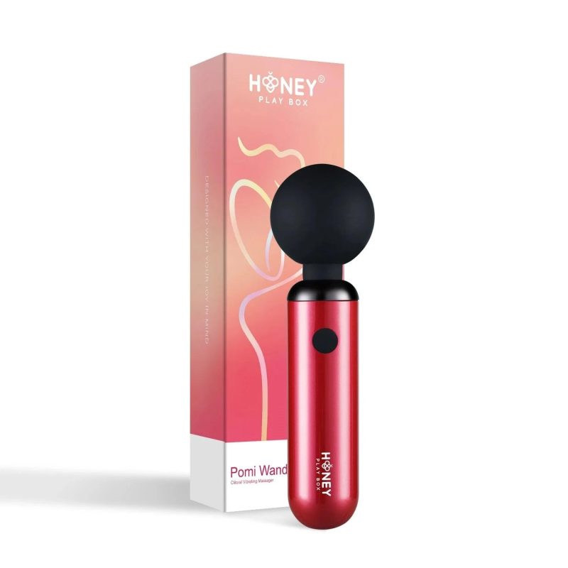 pomi wand powerful mini vibrating wand massager honey play box official 6