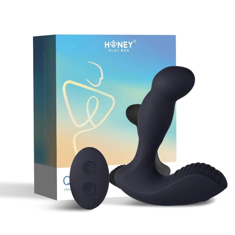 quinn anal vibrator prostate massager with remote controller honey play box official 6