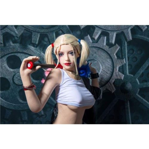 realistic anime sex doll lolita cosplay robot da19041504 special price harley quinn 5ft 4in 165cm a19 game look halloween hot lady best love 275