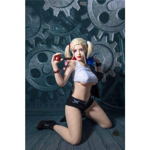 realistic anime sex doll lolita cosplay robot da19041504 special price harley quinn 5ft 4in 165cm a19 game look halloween hot lady best love 715