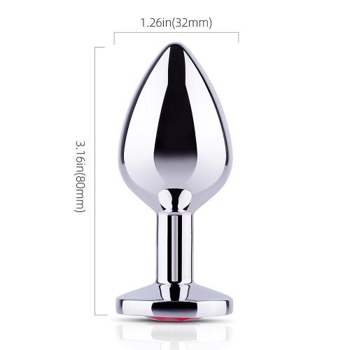 red gem metal butt plug honey play box official 6