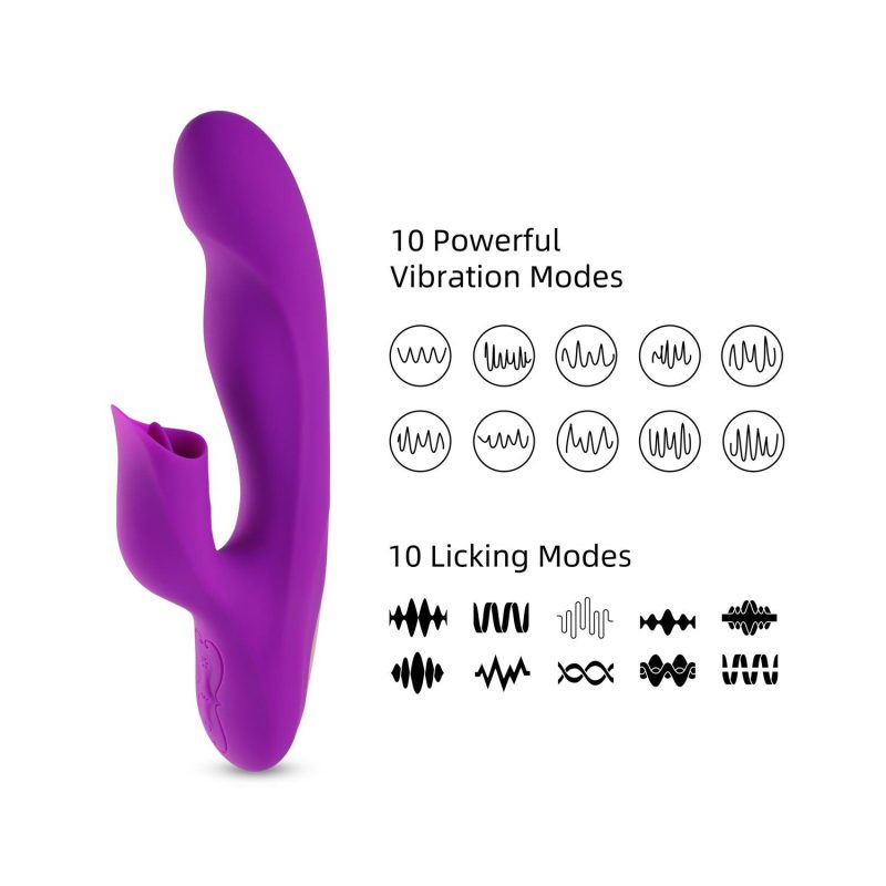 risque g spot vibrator with clit licker honey play box official 8