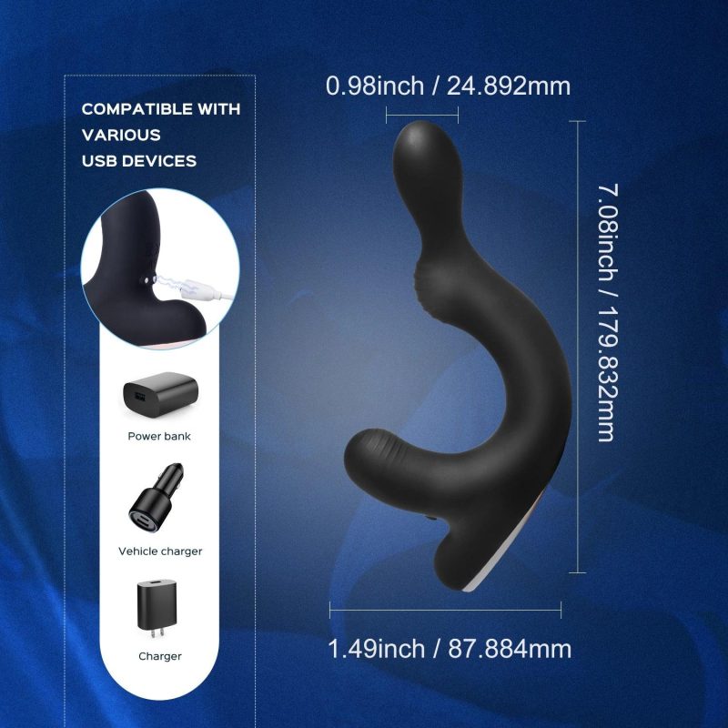 rocky versatile vibrating perineum scrotum stimulator p spot prostate honey play box official 6