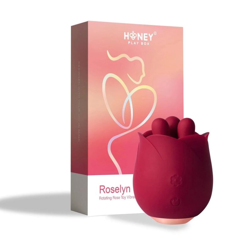 roselyn rotating rose toy vibrator honey play box official 7