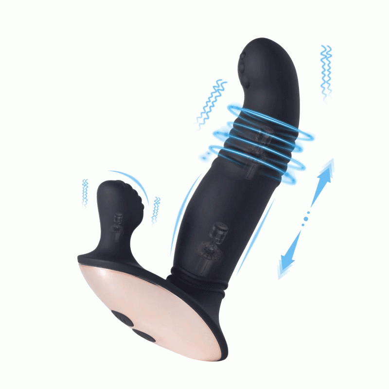 royal remote controlled vibrating perineum stimulator thrusting prostate massager honey play box official 1