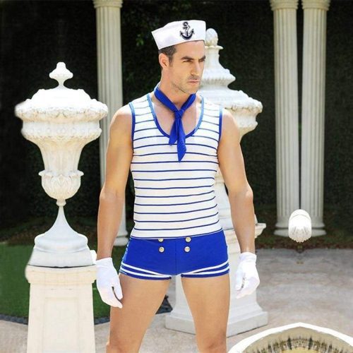 sailor sexy underwear set erotic costume for man clothing best love sex doll 200