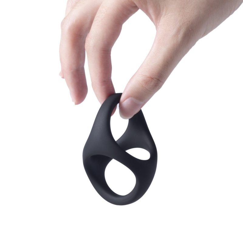 snoots black silicone cock ball ring honey play box official 2