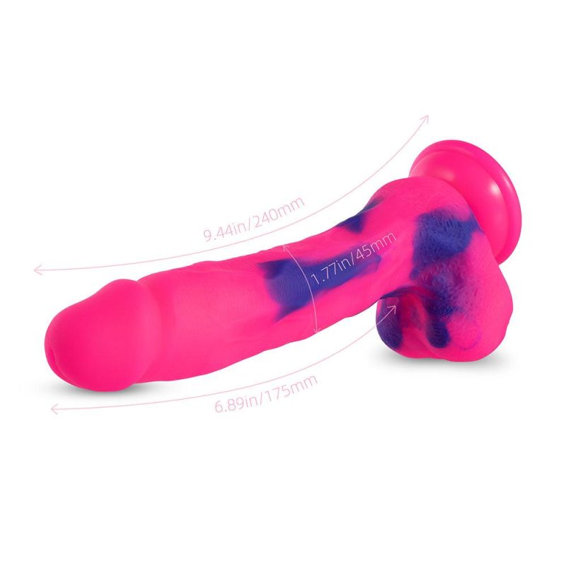 sophia avant lesbian pride penis bendable dildo with suction for sale 7 inch honey play box official 2