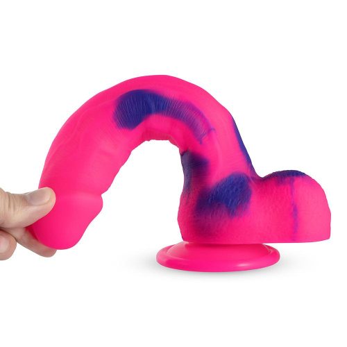 sophia avant lesbian pride penis bendable dildo with suction for sale 7 inch honey play box official 3