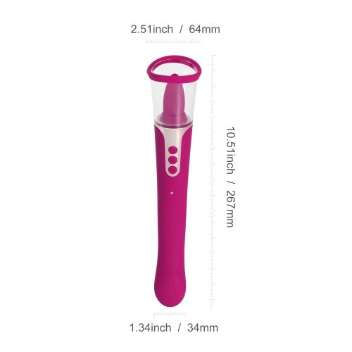 succion 3 in 1 clitoral sucking g spot vibrator and clit licking tongue honey play box official 5