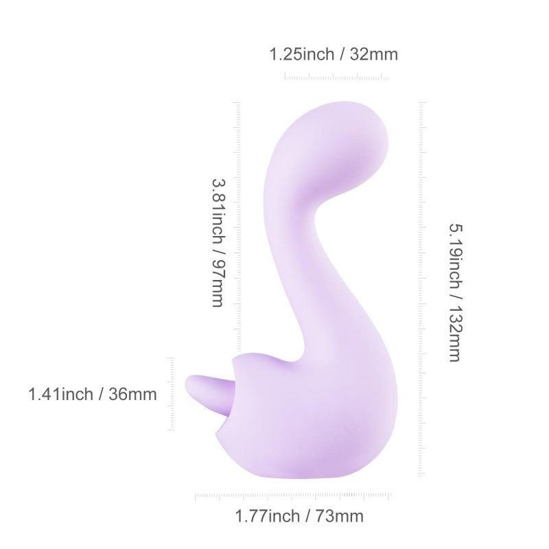 swan double ended licking vibrator honey play box official 5