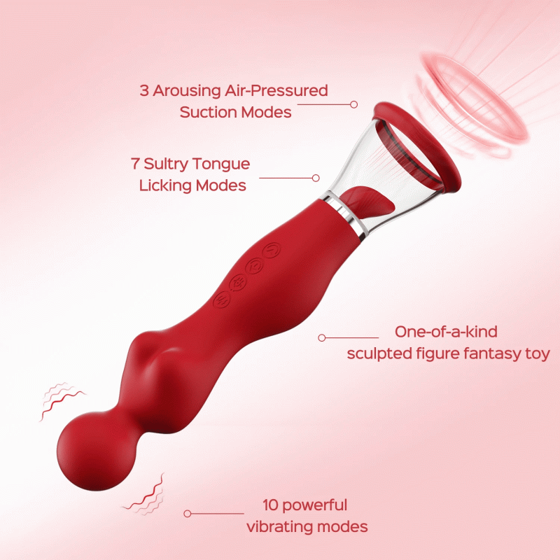 the empress clit licking and sucking stimulator with wand massager honey play box official 2