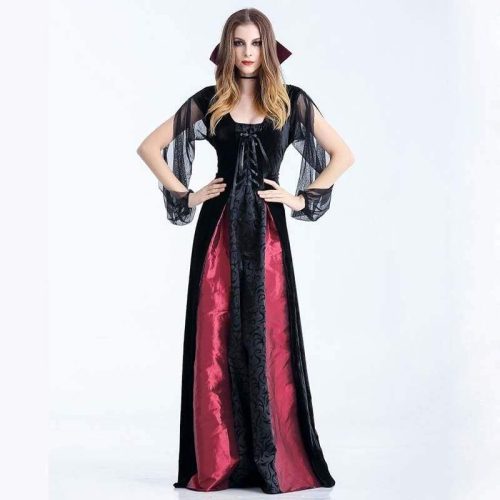 vampire fancy cosplay vintage aristocrat dress carnival costume for women halloween sexy clothing woman best love sex doll 846