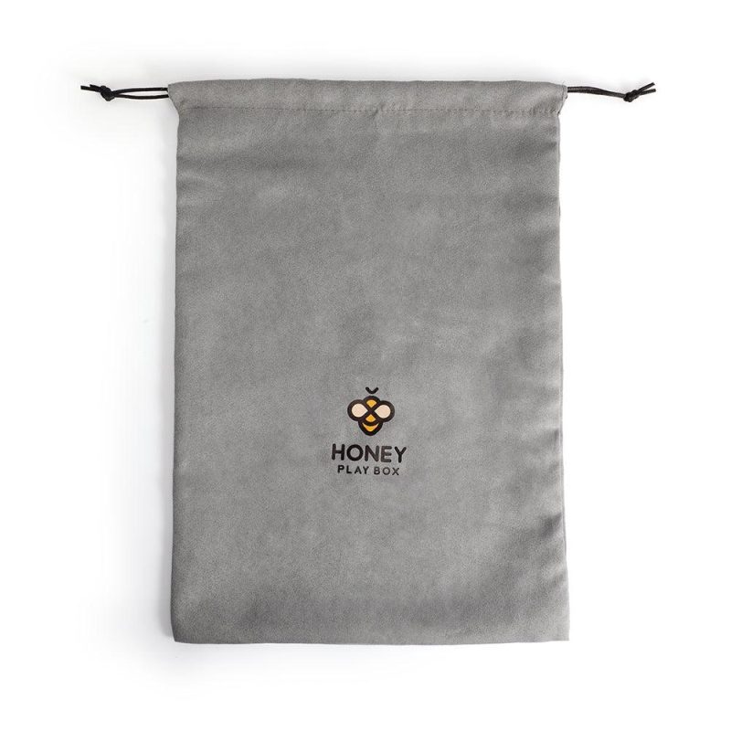 x large sex toy storage bag gray honey play box official 1